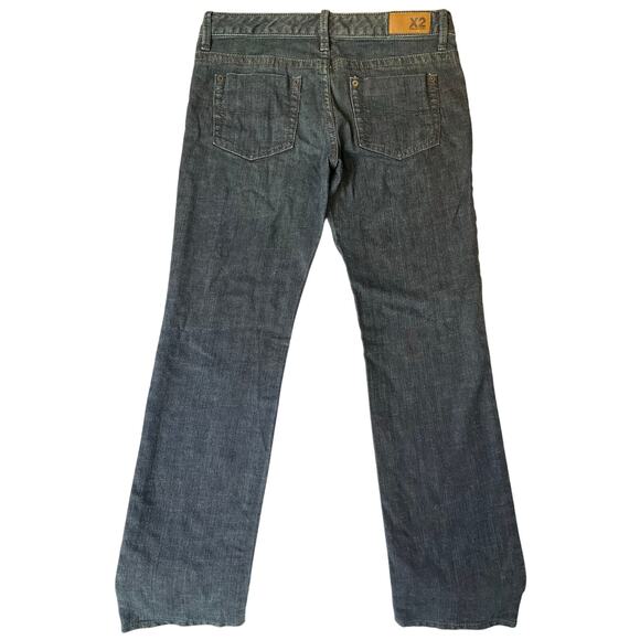 X2 Denim Laboratory Women Jeans size 8 Low Rise Straight Leg Stretch Boot Cut - Picture 11 of 11